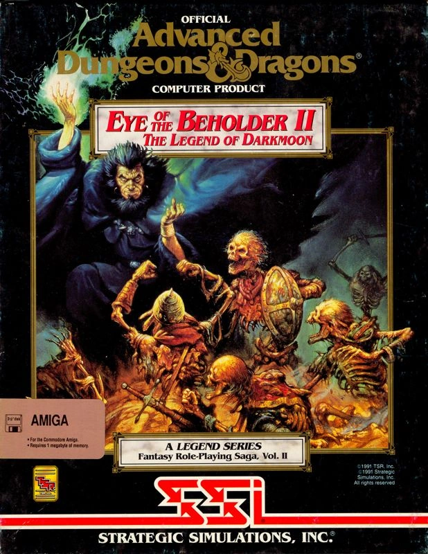 Eye of the Beholder II: The Legend of Darkmoon cover
