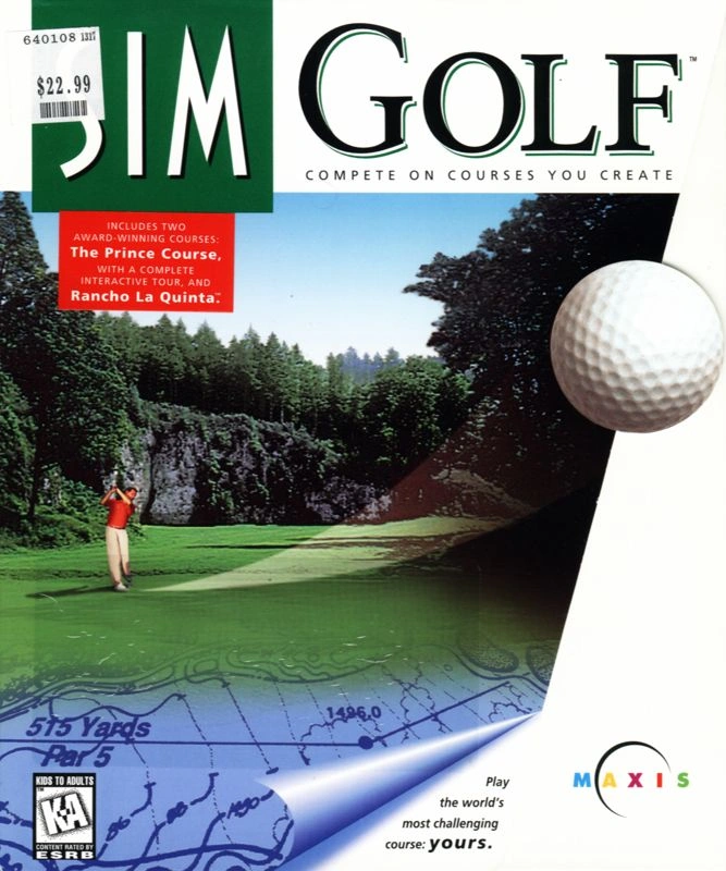 Capa do jogo SimGolf