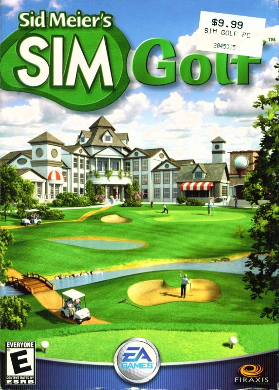 Capa do jogo Sid Meiers SimGolf