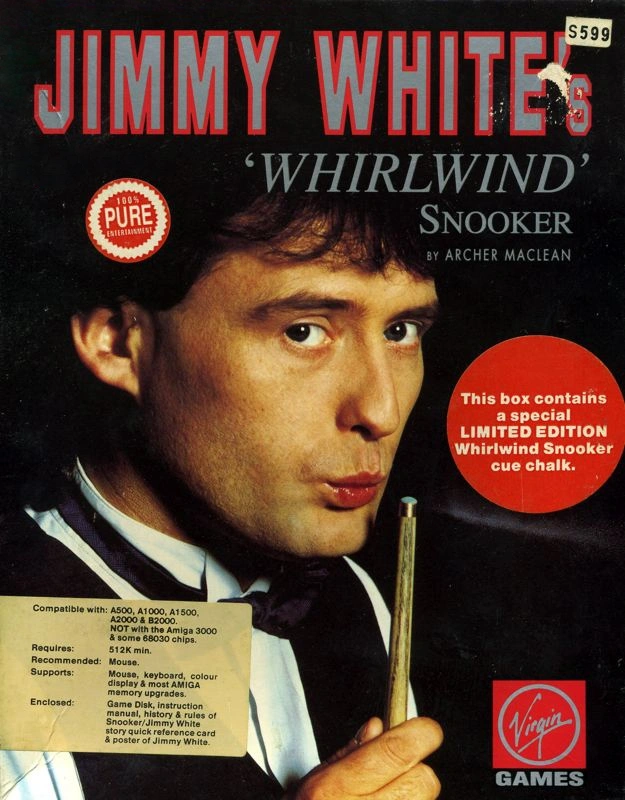 Jimmy Whites Whirlwind Snooker cover