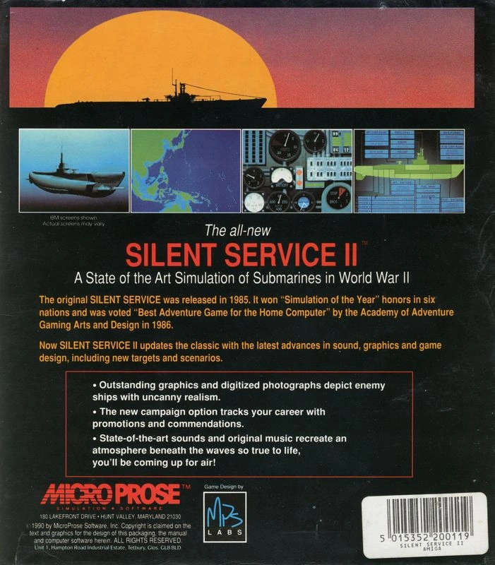Silent Service II cover