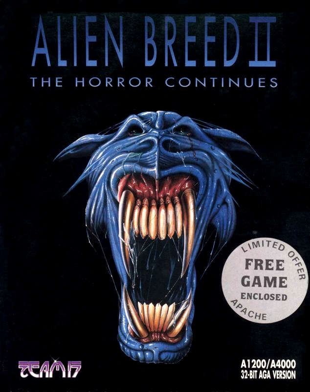 Capa do jogo Alien Breed II: The Horror Continues