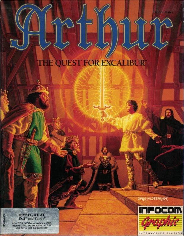 Capa do jogo Arthur: The Quest for Excalibur
