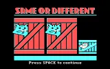 Capa de Same or Different