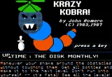 Krazy Kobra's cover