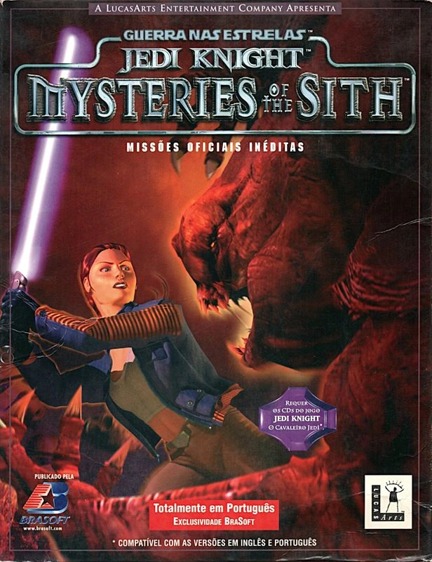 Capa do jogo Guerra nas Estrelas: Jedi Knight - Mysteries of the Sith
