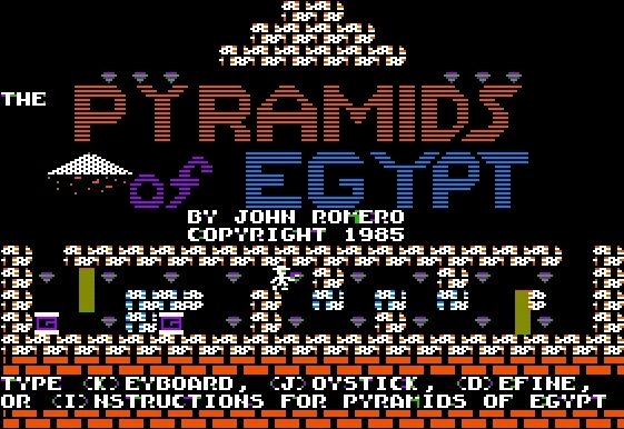 Capa do jogo Pyramids of Egypt