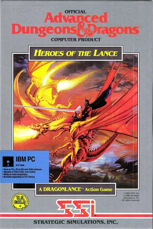 Heroes of the Lance cover