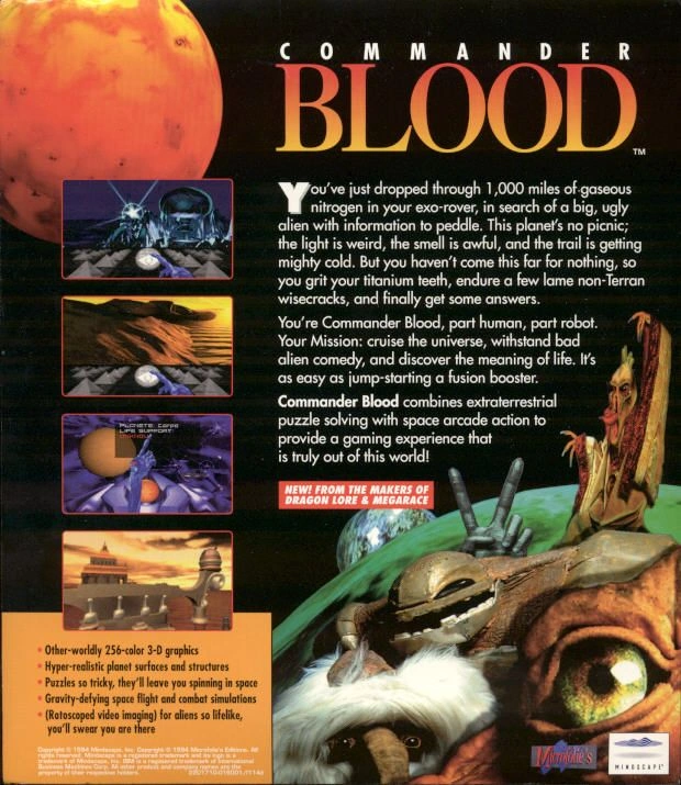 Commander Blood cover