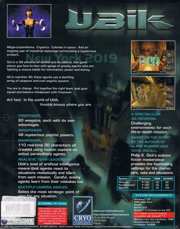 Ubik cover