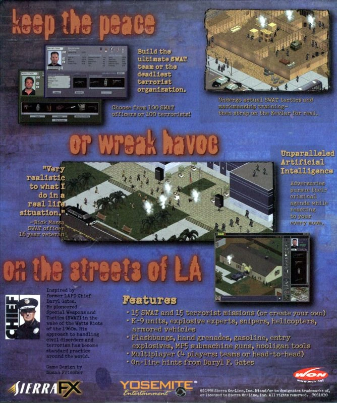 Capa do jogo Police Quest: SWAT 2