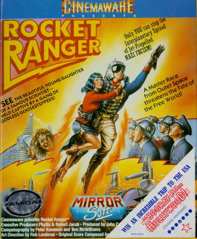 Capa do jogo Rocket Ranger