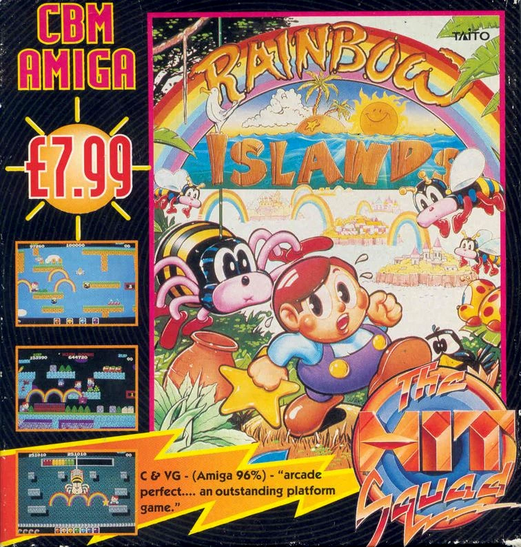 Rainbow Islands cover