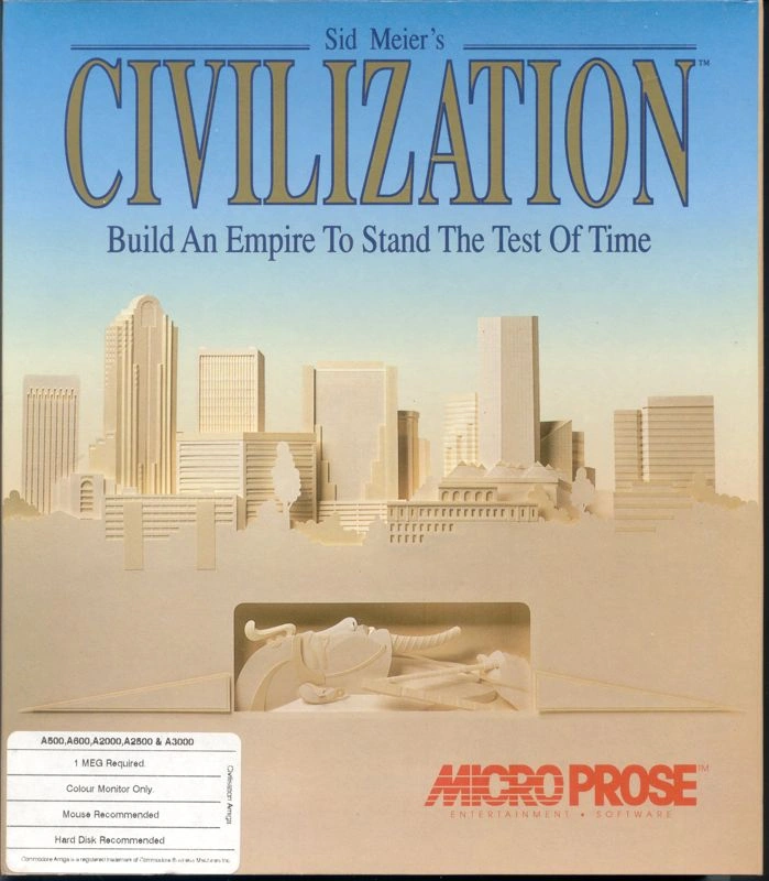Sid Meiers Civilization cover