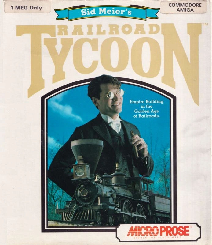 Sid Meiers Railroad Tycoon cover