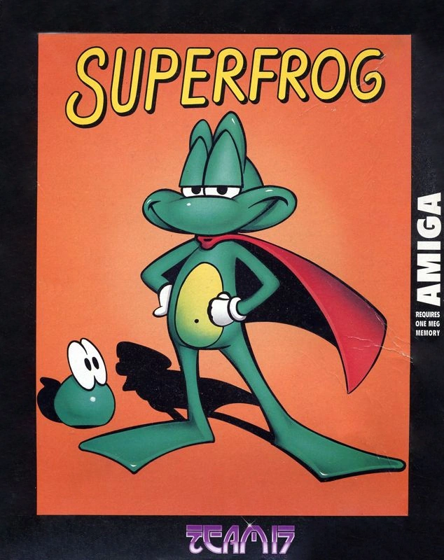 Capa do jogo Superfrog