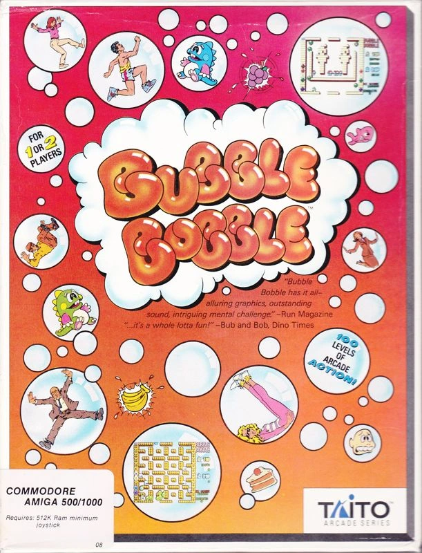 Capa do jogo Bubble Bobble