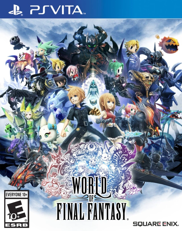 Capa do jogo World of Final Fantasy
