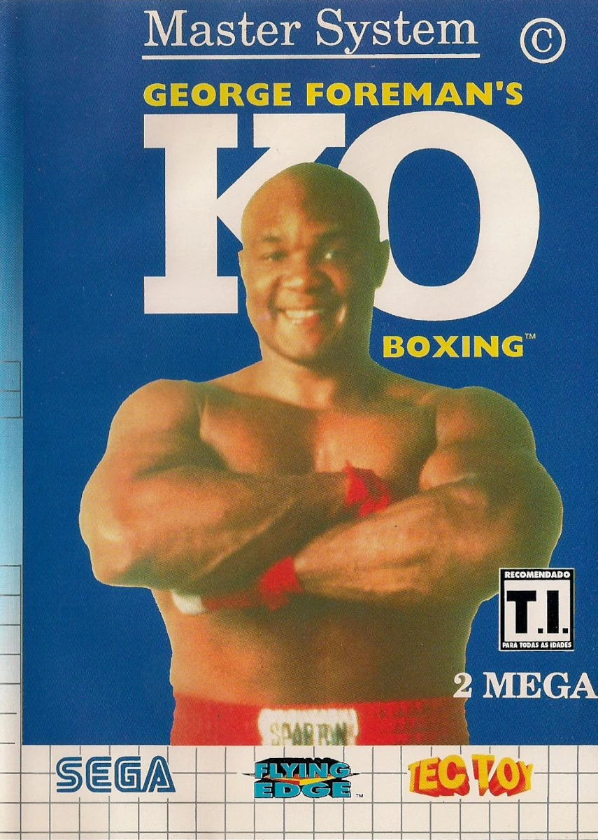 Capa do jogo George Foremans KO Boxing