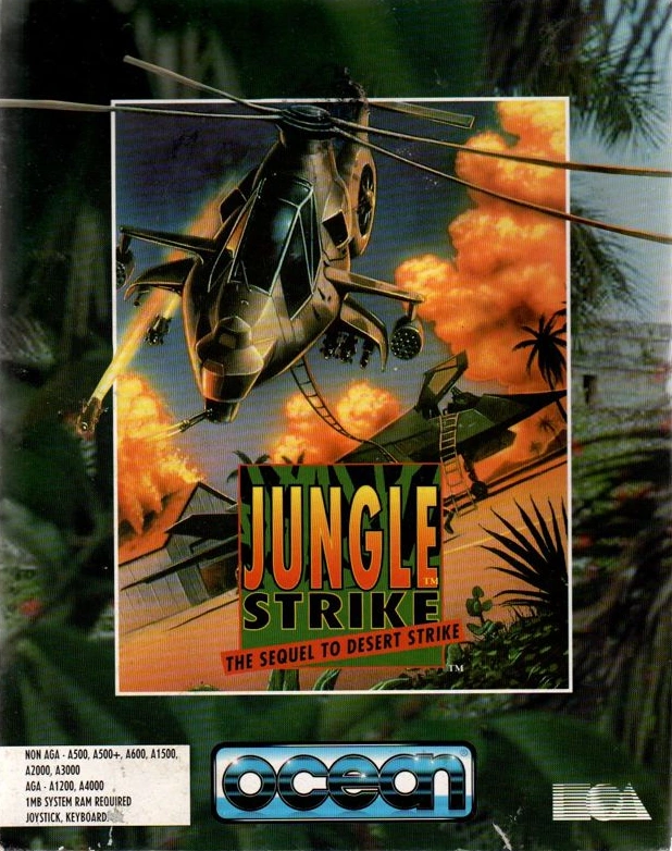 Capa do jogo Jungle Strike