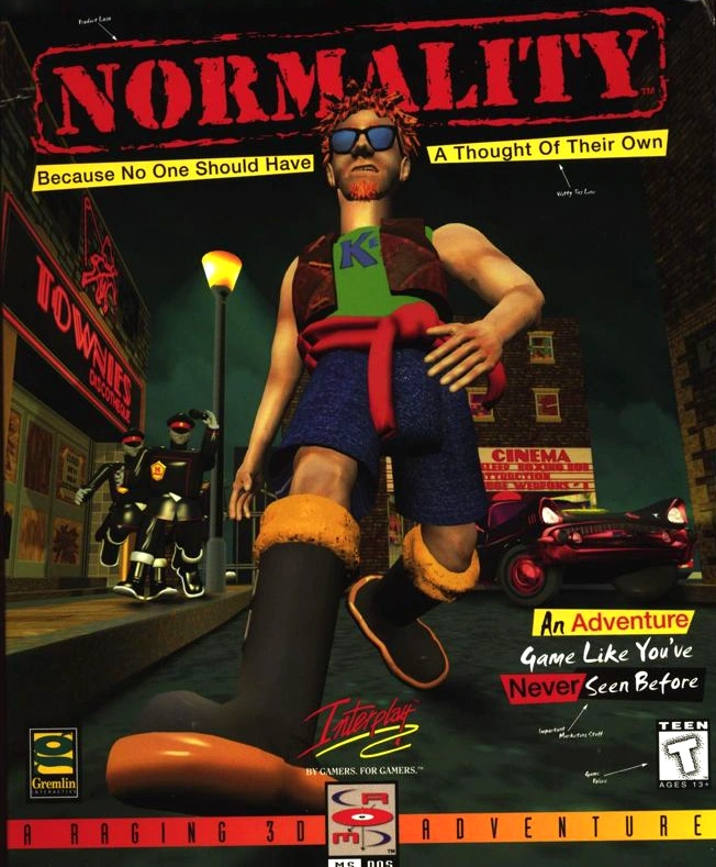 Capa do jogo Normality