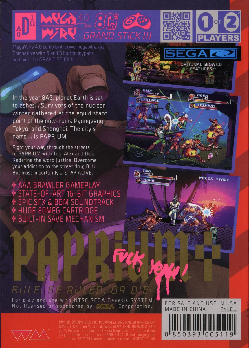 Capa do jogo PAPRIUM