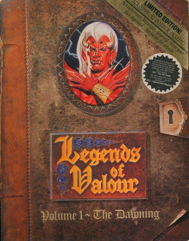 Capa do jogo Legends of Valour
