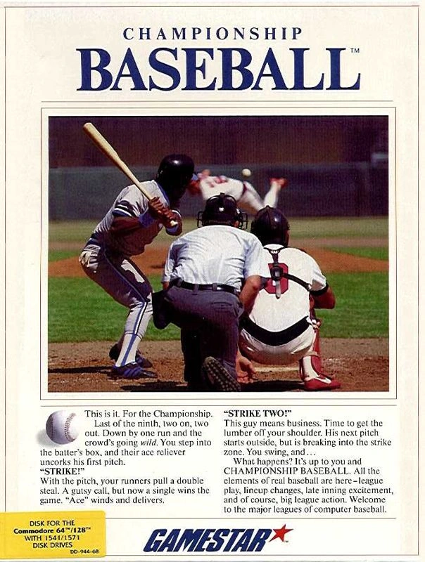 Championship Baseball cover