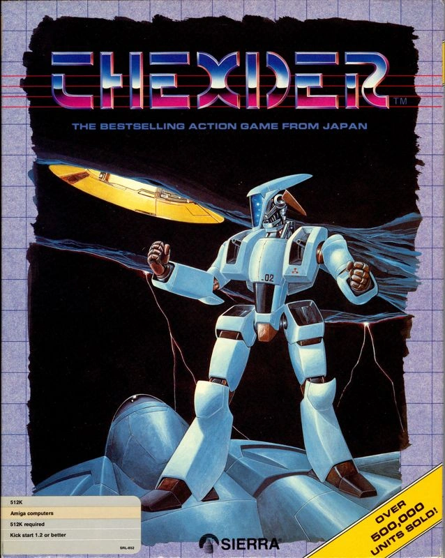 Capa do jogo Thexder