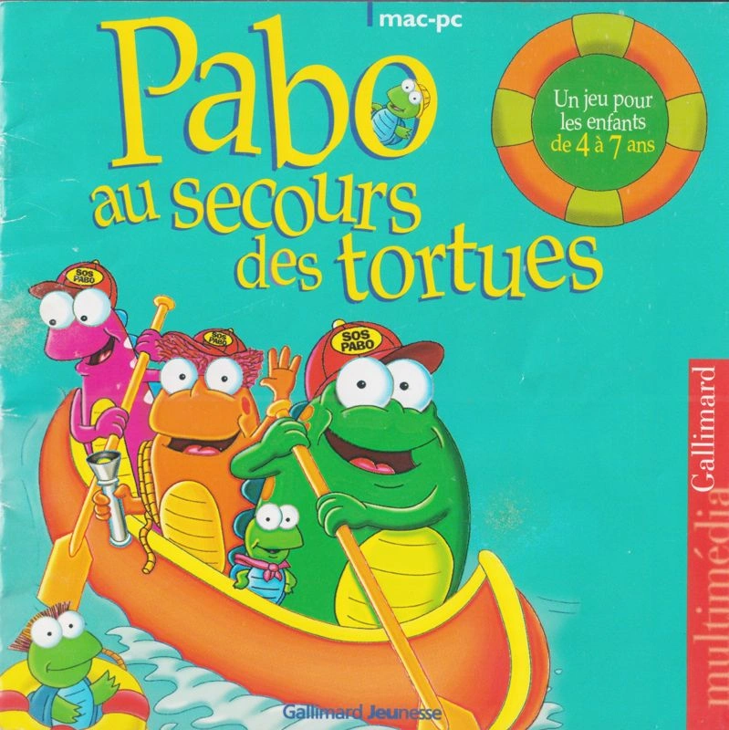 Capa do jogo Huggly Saves the Turtles: Thinking Adventures