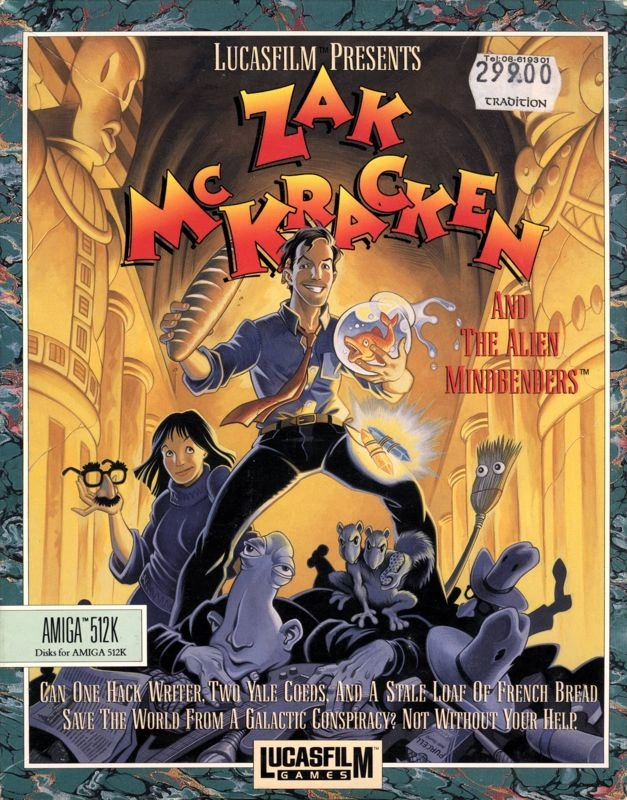 Zak McKracken and the Alien Mindbenders cover