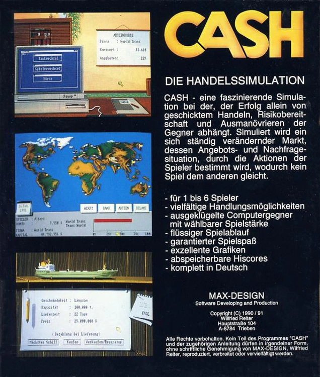 Cash cover