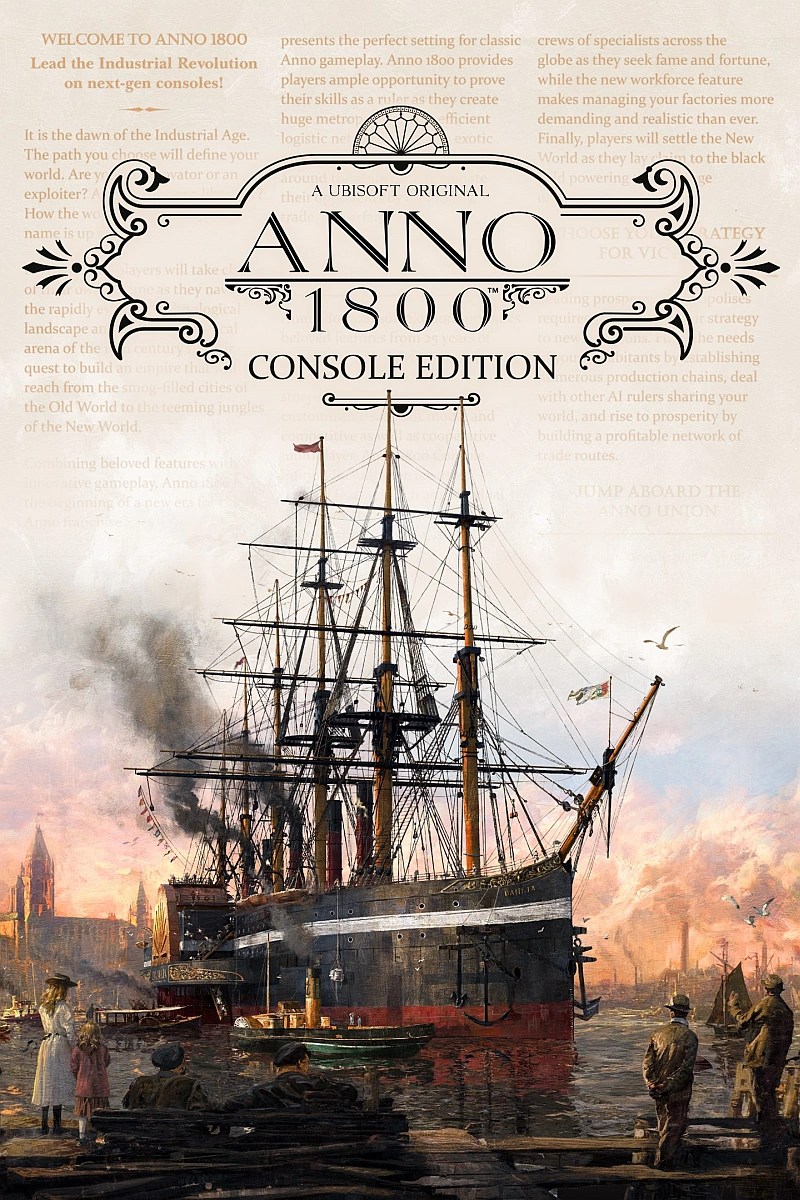 Capa do jogo Anno 1800: Console Edition