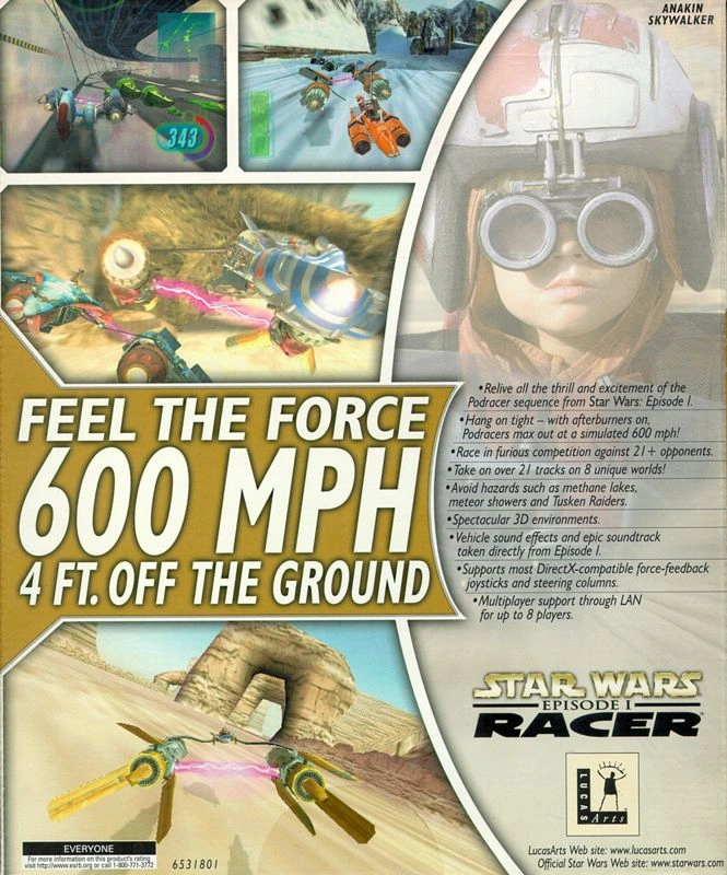 Star Wars: Episode I - Racer cover
