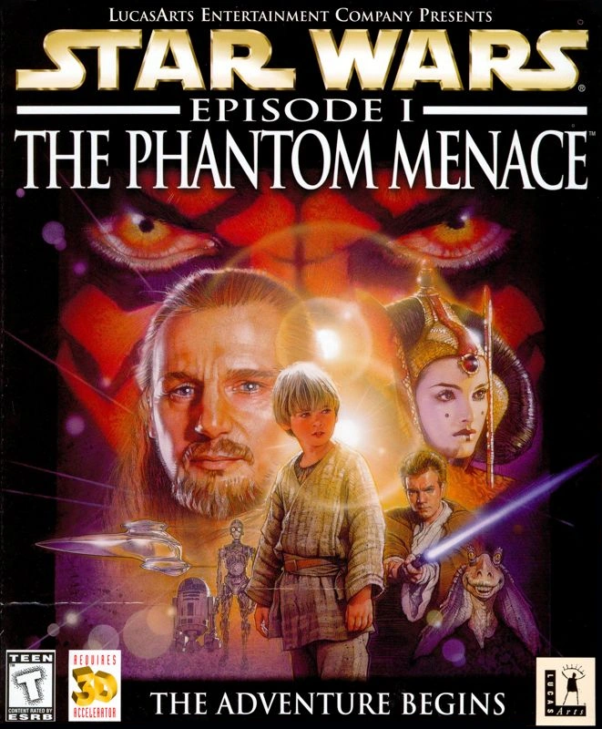 Capa do jogo Star Wars: Episódio I - A Ameaça Fantasma