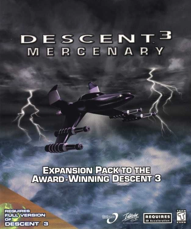 Descent 3: Mercenary cover
