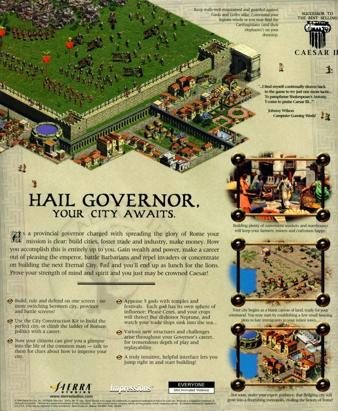 Caesar III cover