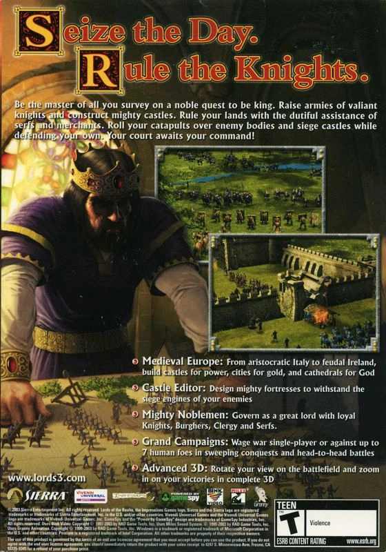 Lords of the Realm III cover