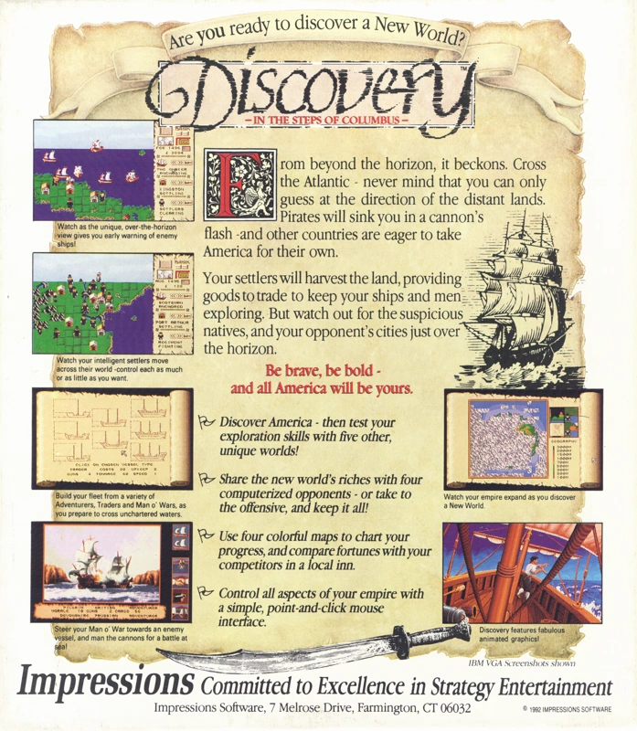 Discovery: In the Steps of Columbus cover