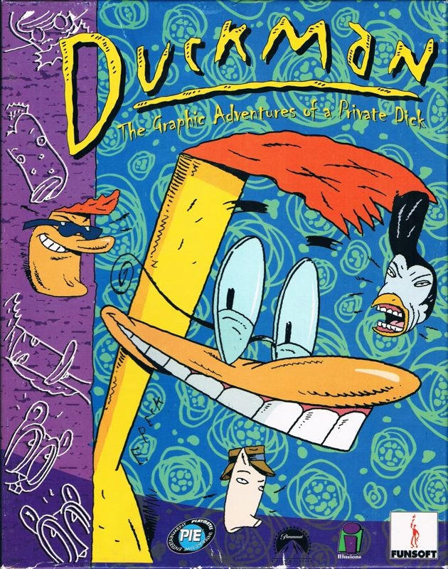 Capa do jogo Duckman: The Graphic Adventures of a Private Dick