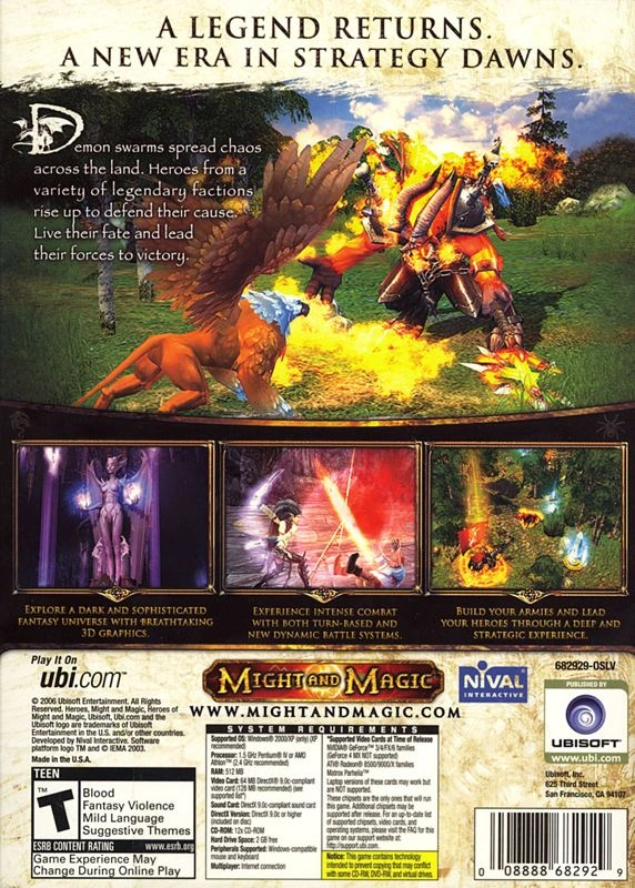 Heroes of Might and Magic V cover