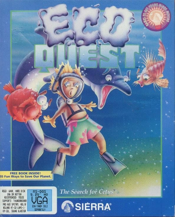 Capa do jogo EcoQuest: The Search for Cetus