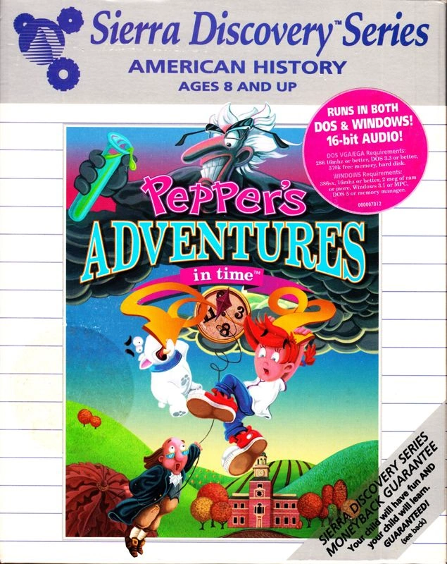 Capa do jogo Peppers Adventures in Time