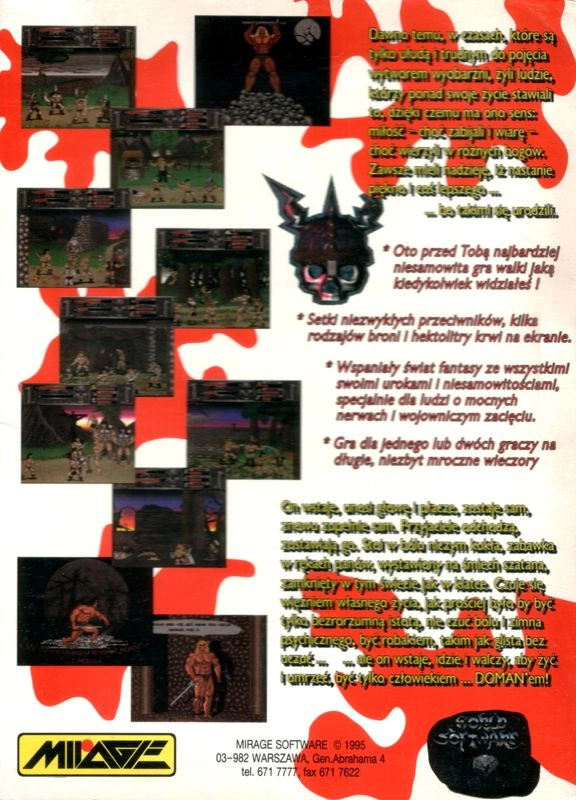 Capa do jogo Doman: Grzechy Ardana