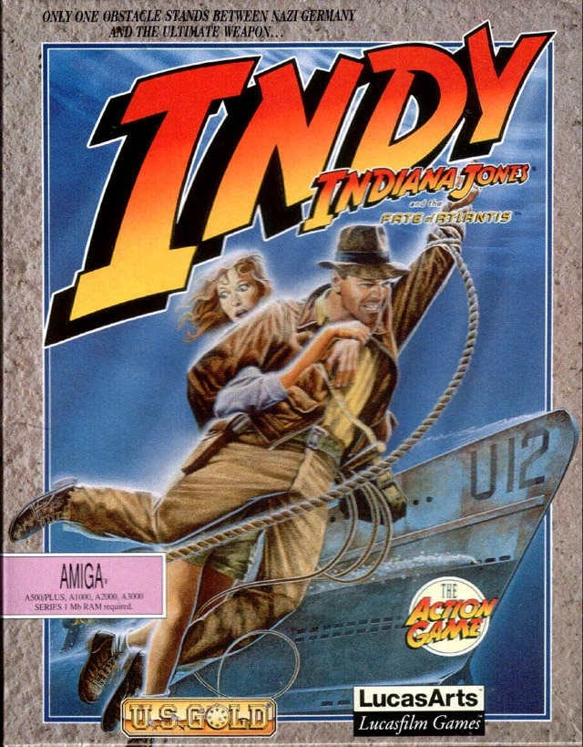 Indiana Jones and the Fate of Atlantis: The Action Game cover