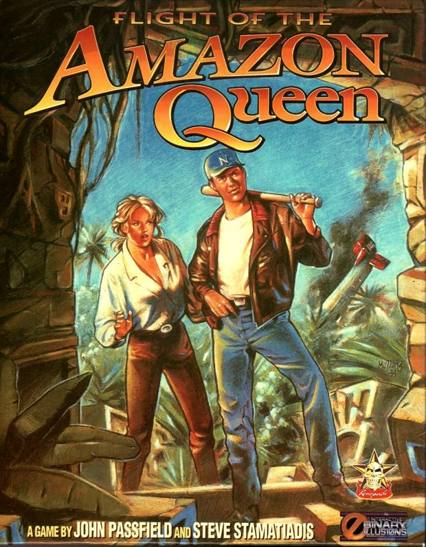 Flight of the Amazon Queen cover