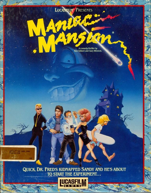 Maniac Mansion cover