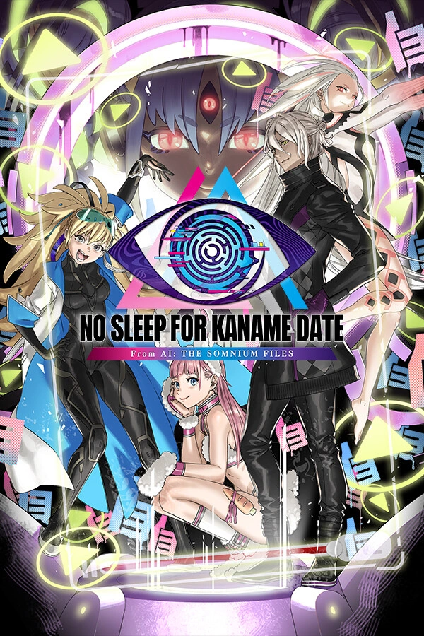 Capa do jogo No Sleep for Kaname Date: From AI: The Somnium Files