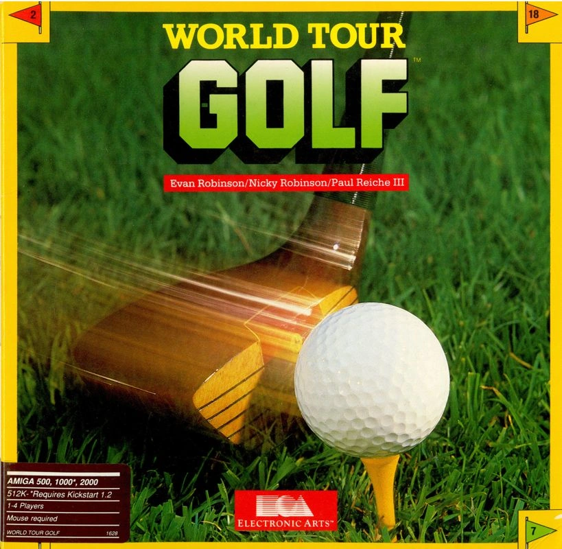Capa do jogo World Tour Golf
