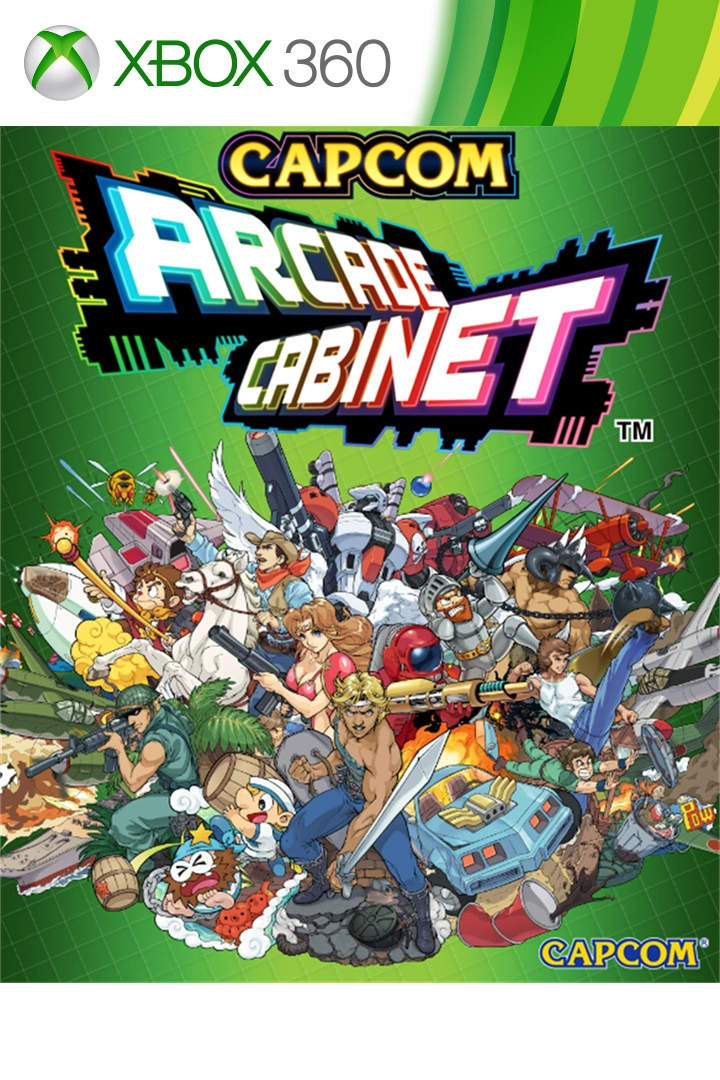 Capa do jogo Capcom Arcade Cabinet